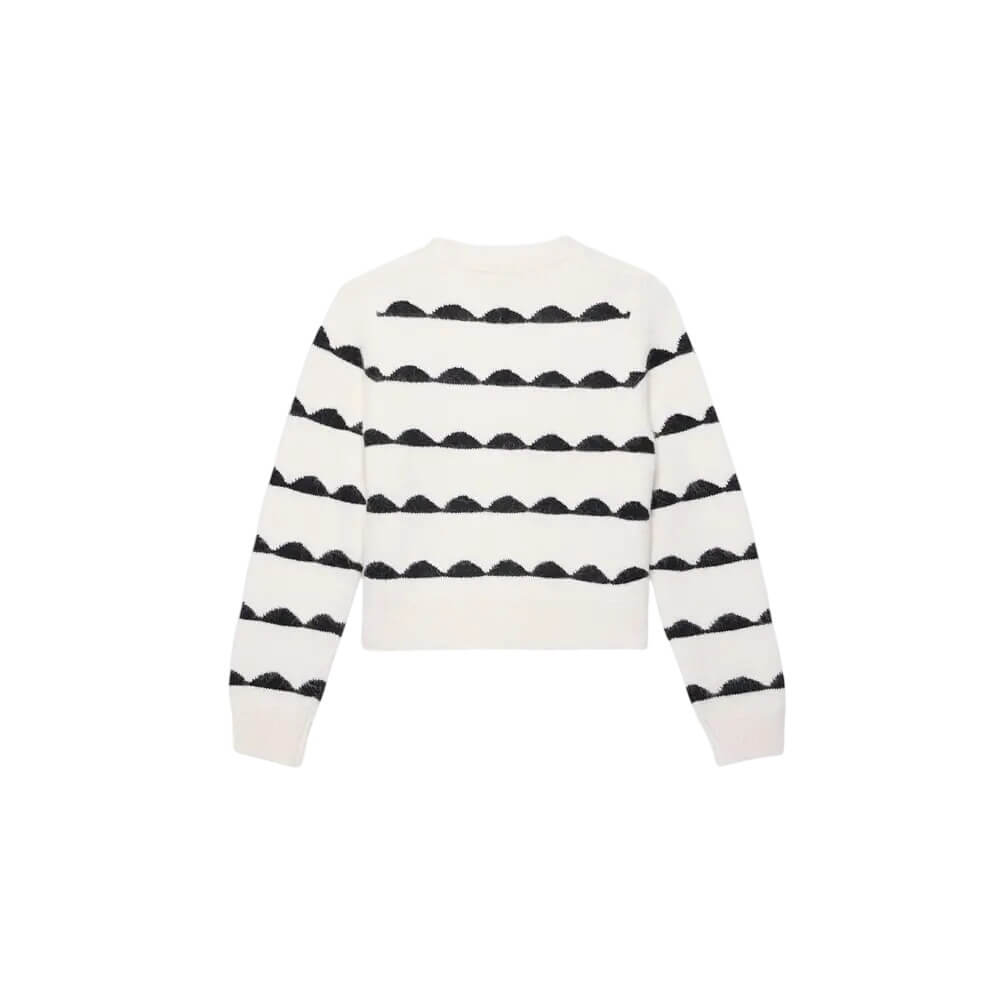 Mint Velvet Cream Wool Blend Bow Detail Cardigan